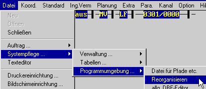 Aufruf Reorganisieren (5 KB)