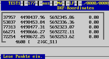 Einlesen der Koordinaten (5 KB)