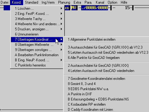 Aufruf bertragen Koordinaten (9 KB)