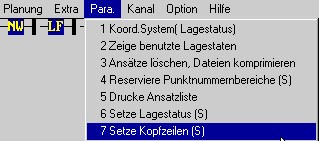 Aufruf: Setze Kopfzeilen (4 KB)