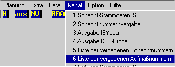 Aufruf Liste der vergebenen Aufmanummerrn (3 KB)